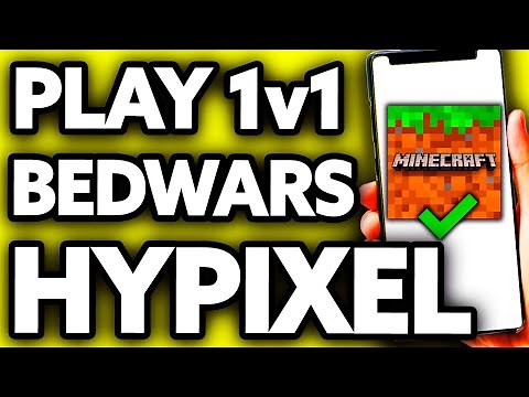 How To Play 1v1 Bedwars in Hypixel (Very EASY!)