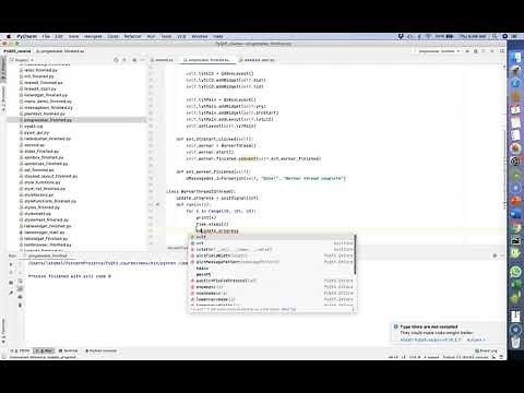 Implementing a background process in PyQt5 using QThread
