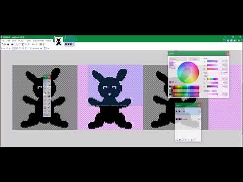 Using Paint.net for Pixel Art and Animation