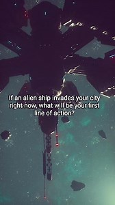 128K views · 1.1K reactions | If an alien ship invades your city right now, what will be your first line of action? | Future Worlds | Facebook