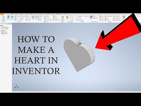 How to make heart in INVENTOR and how to export G-CODE!