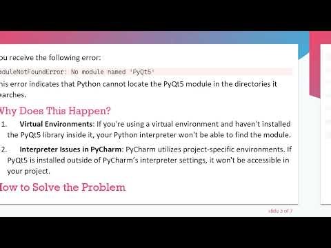 Resolving No module named 'PyQt5' Import Errors in Python