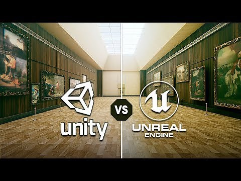Unity vs Unreal : Graphics Comparison (HDRP DEMO)