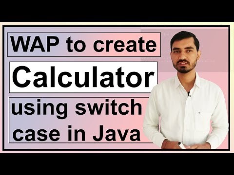 Program to Create Calculator using switch case in Java by Deepak
