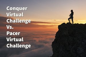 Conquer Virtual Challenge Vs. Pacer Virtual Challenge - A Bus On a Dusty Road