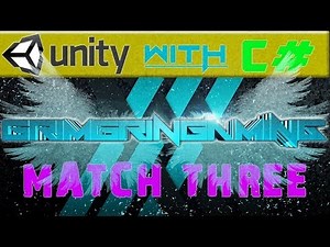 Match Three Tutorial PT. 1 - Unity3D with C# [PACKAGE INCLUDED]