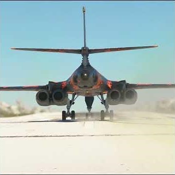 UNIQUE COLOR B-1B Lancer Takeoff Moment in Microsoft Flight Simulator | 4K UHD