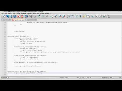 Creating a simple Drupal module