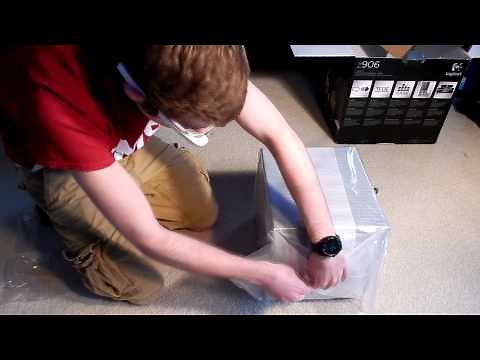 Logitech Z906 Unboxing and Setup