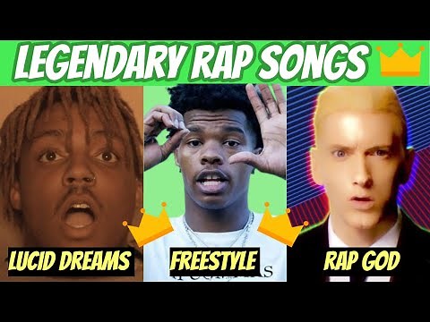 Top 100 LEGENDARY Rap Songs! (Iconic Rap Hits)