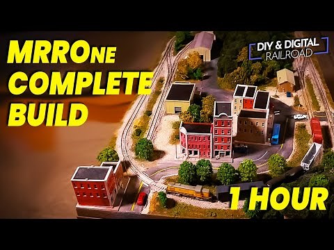 Building a Model Railroad from Start to finish: MRROne Mega Compilation