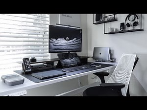 Home Office Updated Setup 2021 ft. UPLIFT Commercial Desk V2