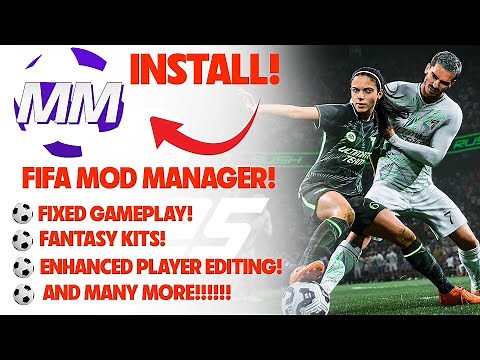 How To Install MODS for FC25 (EASY QUICK GUIDE)! | FIFA MOD MANAGER