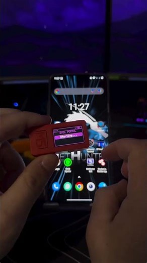 Evil Portal Attack Using M5StickC ⚠️ Pocket Wi-Fi Hacking Tool #stm32 #m5stick #wirelesshacks #hack