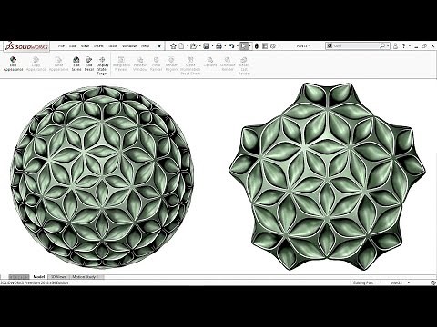 Become a SOLIDWORKS Pro | Master the 'Leaf Pattern on Sphere' in Days | Ultimate CAD Mastery Guide