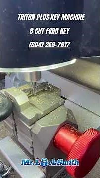 Triton PLUS Key Machine 8 Cut Ford Key | Mr. Locksmith™