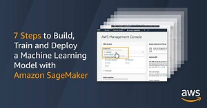 Want to learn how to build, train & deploy a machine learning (ML) model? You can with Amazon SageMaker through this 7-step tutorial. Amazon SageMaker is a modular, fully managed ML service that has enabled many developers & data scientists to turn their visions into a reality, & it can do the same for you! You can enjoy 250 hours per month of t2.medium notebook with Amazon SageMaker by signing up for a Free Tier account. https://go.aws/2YxcvHQ | Amazon Web Services