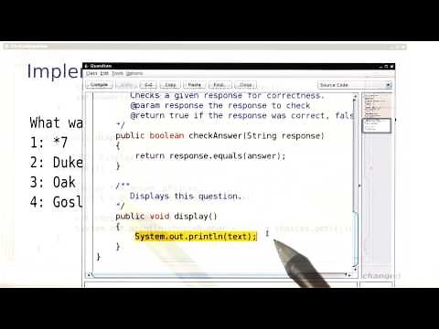 The Display Method - Intro to Java Programming