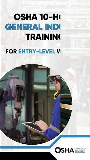 OSHA 10-Hour General Industry | OSHA Outreach Courses
