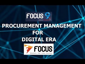 Focus 9 ERP - Procurement Management