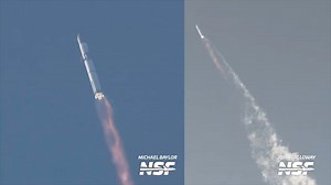 85K views · 2.1K reactions | After years of testing and development, SpaceX finally launched the largest rocket ever built. Four minutes into flight, SpaceX activated the flight termination system on Starship causing the vehicle to explode and break up. The debris fell into the ocean shortly after. Click for full video: https://www.youtube.com/watch?v=zw0akWuUu7c | NASASpaceflight.com | Facebook