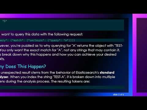 Solving the Challenge of Matching Exact Strings with One Letter in Elasticsearch