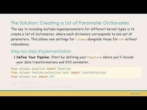 Leveraging Pipeline with GridSearchCV for Enhanced Model Tuning