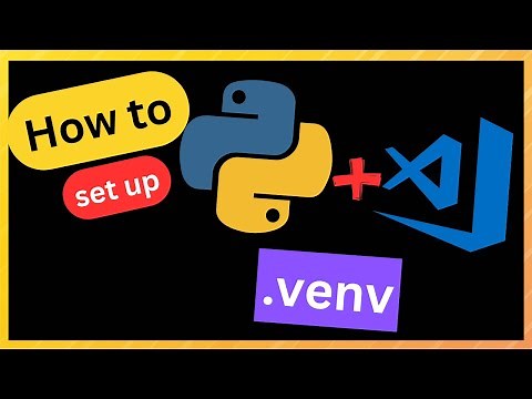 How to setup a virtual environment in Visual Studio Code for Python.