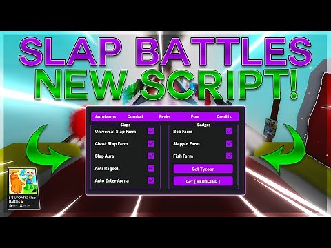 👏Slap Battles⚔️ SCRIPT/GUI | *2023* (Showcase) (Pastebin) | Roblox