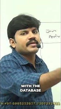 JDBC Explained: Java Database Connectivity in Simple Terms #shorts