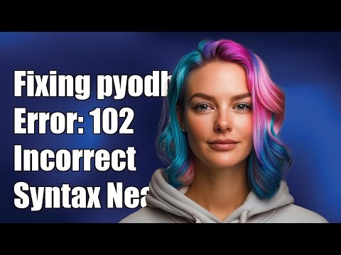 Fixing pyodbc Error: Incorrect Syntax Near '-' (102) - Troubleshooting Guide