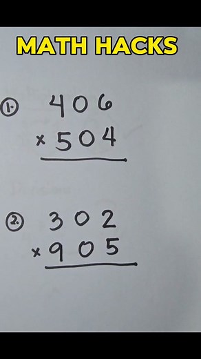 math Hacks