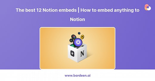 The 12 best Notion embeds and how to insert them | 2025