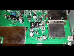 Inside of "The Whistler trx-2" digital scanner