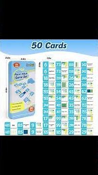 Place Value Dominoes Set – Fun Math Games for Kids!