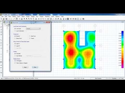 CSI SAFE-Analysis & Design of Slab using Strip Method Civi