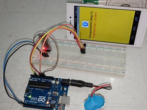 Temperature Monitoring on Smartphone
