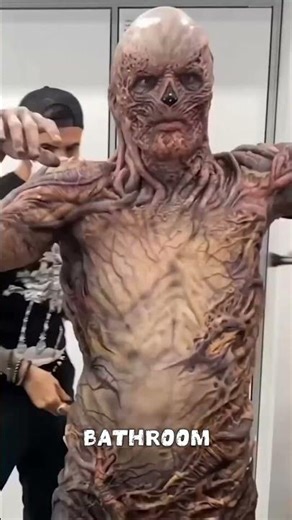 Vecna Was NOT Computer Graphics! 🧟‍♂️😱 (8 Hours Makeup) #shorts