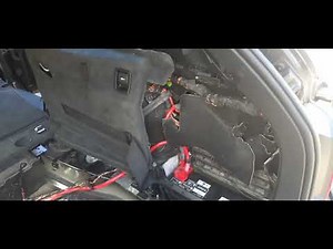 2010 E60/E61 BMW 535 Wagon Fuel Pump Control Module location