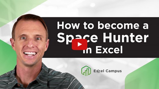5 Ways to Find and Remove Blank Spaces in Excel - Excel Campus