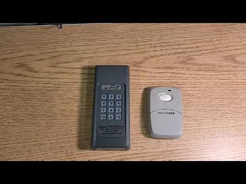 How to program a Multi-Code Keyless Entry