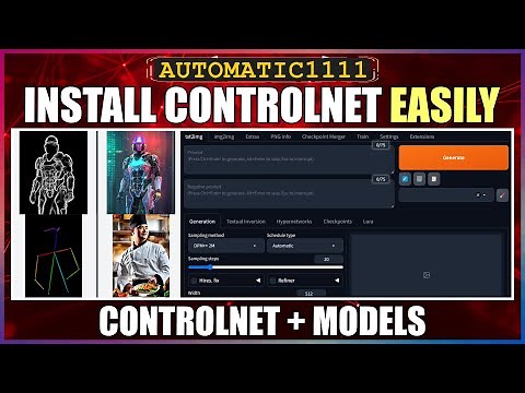 How to Install ControlNet 1.1 in Stable Diffusion Automatic1111