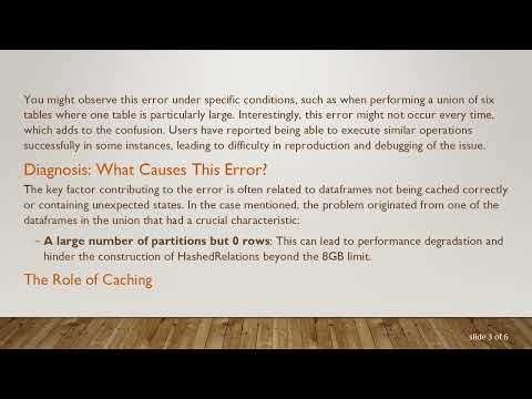 Resolving the 8G HashedRelation Limit in Apache Spark