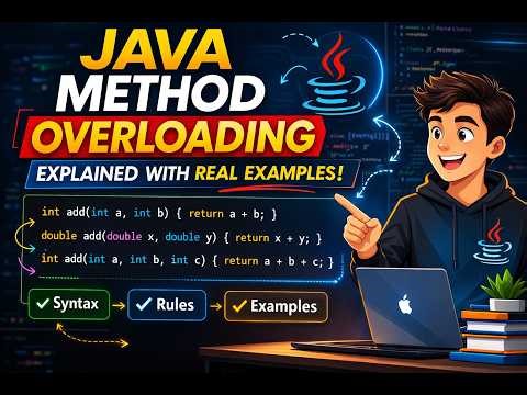 Method Overloading in Java | Beginner-Friendly Tutorial with Real Examples
