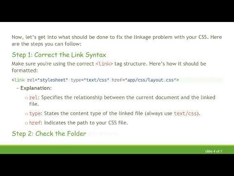 Troubleshooting CSS: How to Fix Your External Stylesheet Not Linking Issue