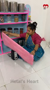 Mixer cover making - diy | Hetal's Heart