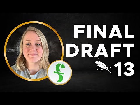 Final Draft 13 for Beginners - Screenwriting Tutorial 101
