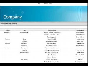 PHP Report Generator For MYSQL