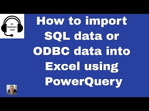 How to Import SQL & ODBC Data into Excel & Power BI with Power Query Tutorial