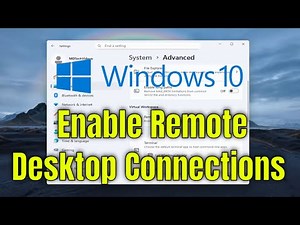 How to Enable Remote Desktop Connections in Windows 10 [Solution]